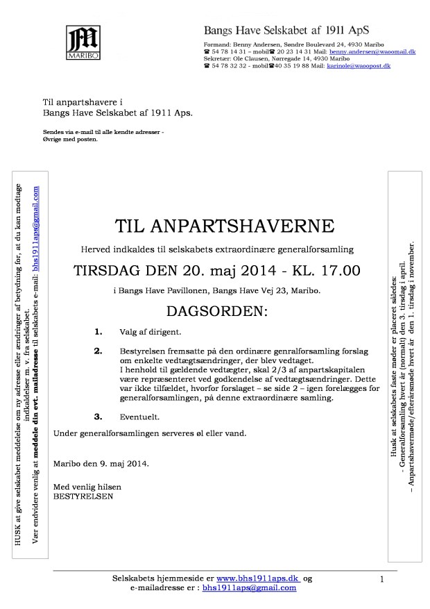 Ekstraord. generalf. 2014