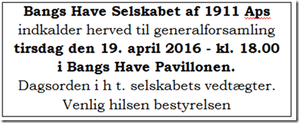 Generalforsamling 2016