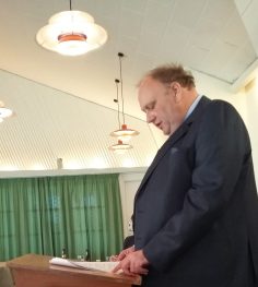 Formanden aflægger beretning